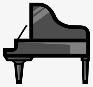 Vector Illustration Of Grand Piano Keyboard Musical
