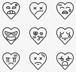 Heart Emoji - Phone Email Icon Png