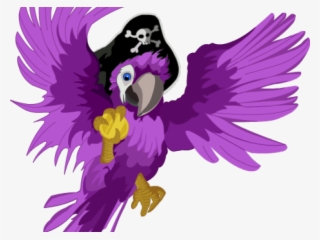 Macaw Clipart Pirate Parrot - Pirate Parrot No Background