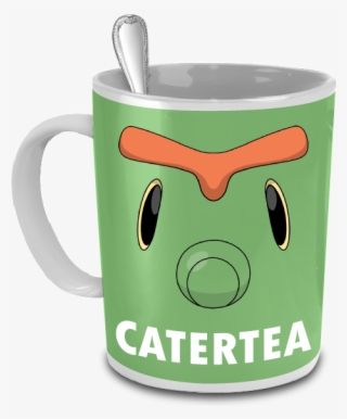 Catertea The Caterpie Face Pokemon 15oz Mug - Mug