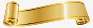 Ribbon - Gold Ribbon Png