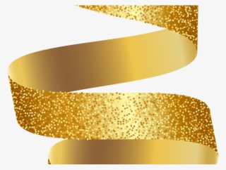 Golden Clipart Gold Ribbon - Vector Celebration Hd Png