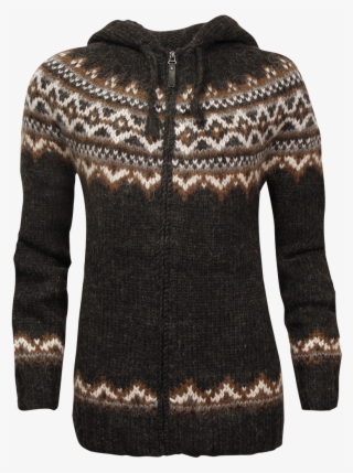 Enlarge - Skjöldur Icelandic Wool Sweater Zip And Hood