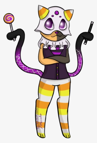Halloween Cat By Kayler - Cartoon