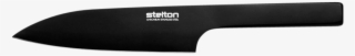 Pure Black Small Chef's Knife By Stelton-0 - Chef Knife Cartoon Black Png