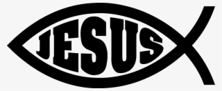 Jesus Fish Png - Fish With Jesus Logo