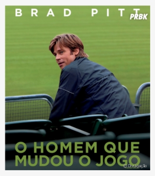Brad Pitt Foi O Treinador De Um Time De Baseball Em - Moneyball Movie Poster