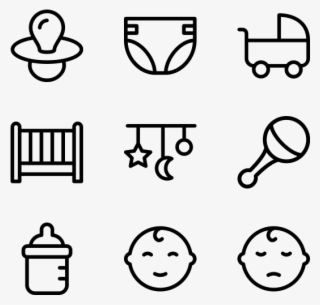 Baby - Game Line Icon