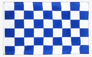 Large Flag Checkered Blue-white - Printable Checkered Flag Cupcake Topper