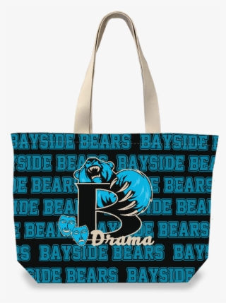 Bayside Drama Tote Bag 2 Bear Logo - Tote Bag
