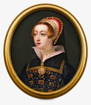 Portrait Of Anne Boleyn By Henry Pierce Bone - Portrait Of Anne Boleyn