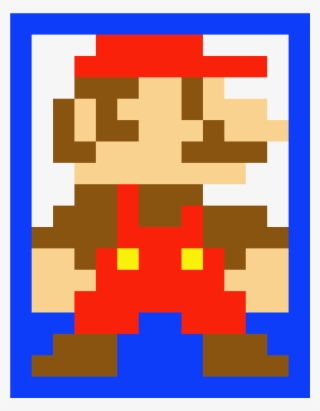 Super Mario Bros - Mario Bros Pixel Art Minecraft