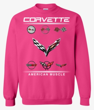 Corvette Logo Emblem Flag C1 C2 C3 C4 C5 C6 C7 Pullover - Versace Christmas Sweater