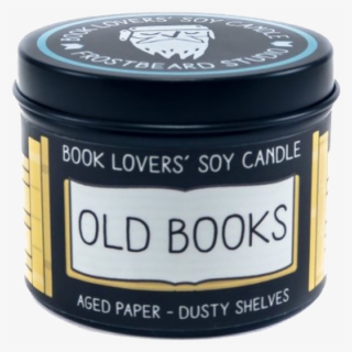 Book Lovers Soy Candle Old Books Bookish Gifts - Bookstore Candle