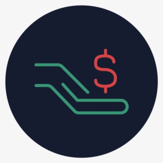 Hand-dollar - Circle