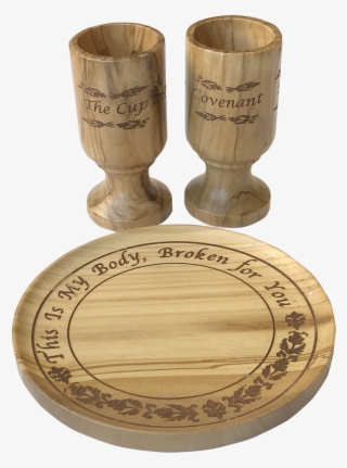 Olivewood Communion Set - Wood