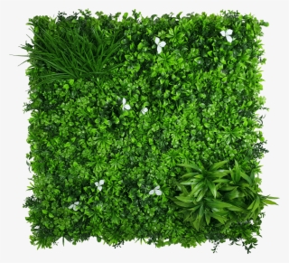 White Oasis Vertical Garden Hedge Panel - Artificial Green Wall Sheets