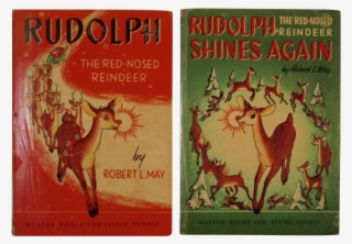 1939 & 1954 Rudolph The Red-nosed Reindeer Books By - Rudolph The Red Nosed Reindeer By Robert L May