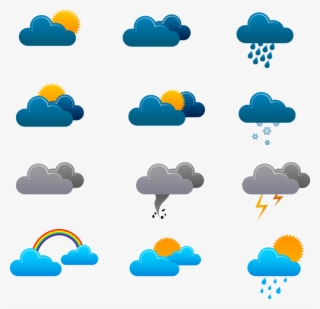 Forecasting Weather Forecast Icon Free Photo Png - Weather Icons Free Png