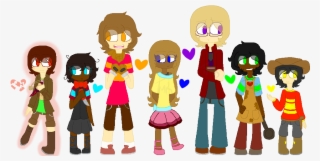 Aaa Here They Are Grouptale Kiddos They Have A Tumblr - Cartoon