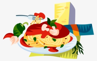 Png Free Library Italian Cuisine Spaghetti Image Illustration - Dibujo De La Piramide Nutricional