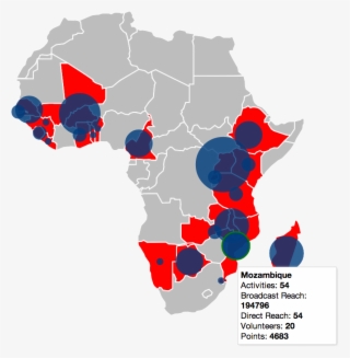 Stomp Out Malaria Africa Map 2 - Africa