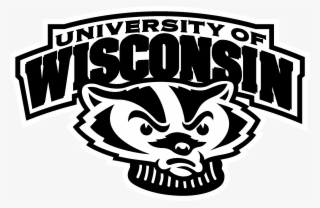 Wisconsin Badgers Logo Black And White