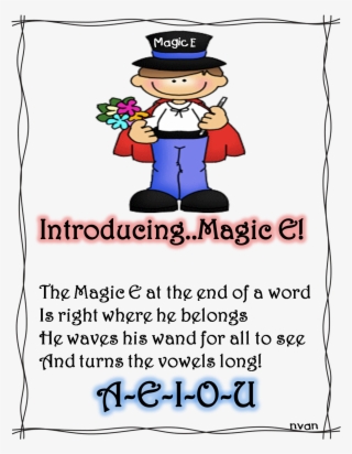 Magic - Magic E Clipart