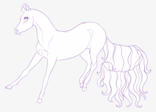 Unicorn Tail Long Spell By Crystaluniicorn Unicorn - Stallion
