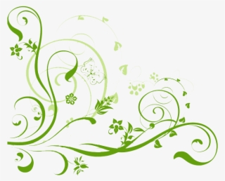 Simple Background Design Green