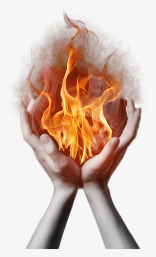 Fire Png Image - Hands Holding Fire