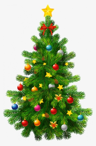 Christmas Tree Transparent Background Png Phenomenal - Christmas Tree Clipart Transparent Background