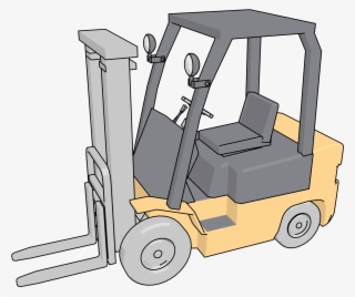 Forklift Clipart Png - Construction Equipment