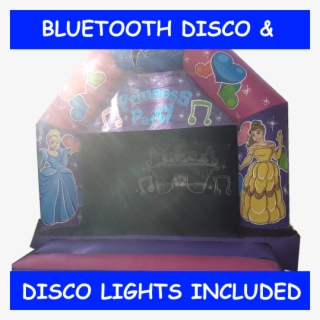 Princess Party Disco Castle - Inflatable