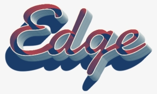 Edge 3d Letter Png Name