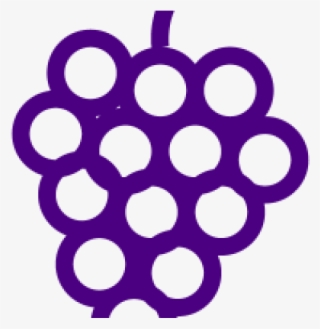 Indigo Clipart Color Png - Grape Line Icon
