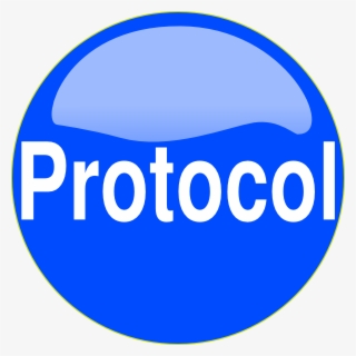 Blue Button Protocol Svg Clip Arts 600 X 600 Px