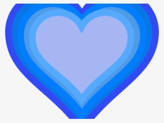 Blue Hearts Cliparts - Heart