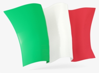 Illustration Of Italy - Italy Flag Waving Png