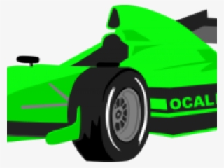 Race Car Clipart Green - Formula One Car Clipart
