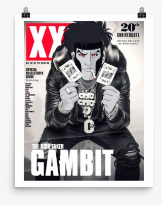 'gambit The Risk Taker' Poster - Poster