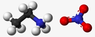 Ethylammonium Nitrate 3d Balls - Ethylammonium Nitrate