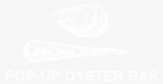 Pop Up Oyster Bar Logo White - Hyatt Regency Logo White