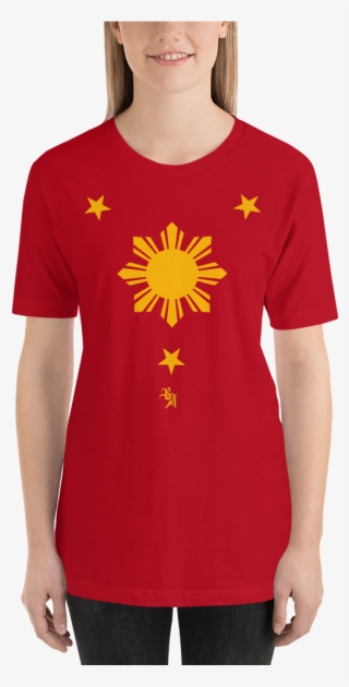 Philippines-1 Mockup Front Womens Red - T-shirt