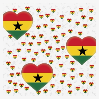 Ghana Flag Printed Bandana - Illustration