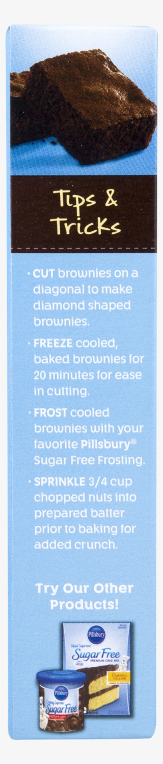 Pillsbury Sugar Brownie Fudge Chocolate Free Mix - Banner