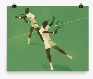 Ymer Brothers Print - Tennis Player