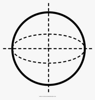 Esfera Página Para Colorear - Circle