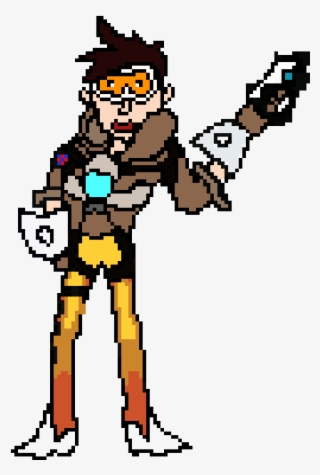 Overwatch Tracer - Cartoon