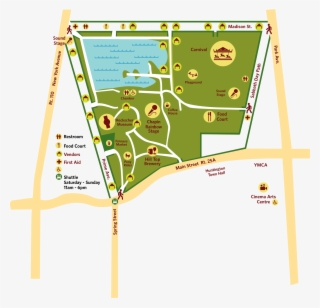 Map Of Heckscher Park Huntington